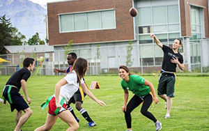 Students Playing Sports
